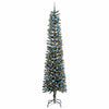 Kunstig juletre grønn 58 x 58 x 240 cm PVC og plast og stål