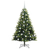 Kunstig Hengt Julegran med 150 LED-lys grønn 120 cm PVC og PE