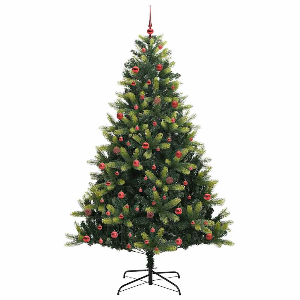 Kunstig Hengt Juletre 300 LED grønn 210 cm PVC og PE