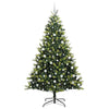 Kunstig Hengende Julegran 300 LED-er grønn 210 cm PVC og PE