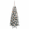 Kunstig juletre Hvit 53 x 53 x 120 cm PVC, plast, stål og PE