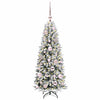 Kunstig juletre Hvit 53 x 53 x 120 cm PVC, plast, stål og PE