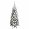 Kunstig juletre Hvit 53 x 53 x 120 cm PVC, plast, stål og PE