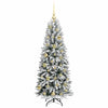Kunstig juletre Hvit 53 x 53 x 120 cm PVC, plast, stål og PE