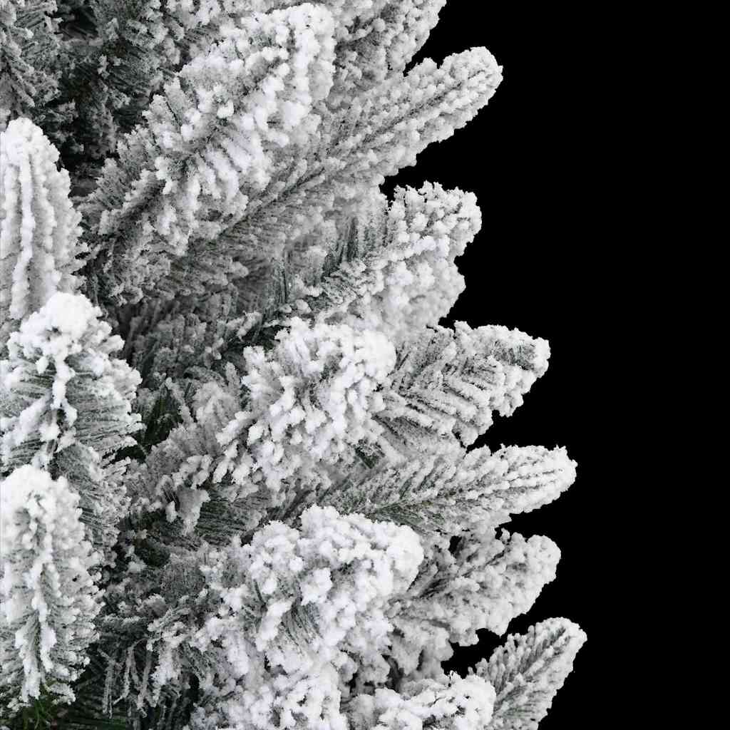 Kunstig juletre med 150 LED Hvit 120 cm PVC, plast, stål og PE