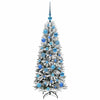 Kunstig juletre Hvit 53 x 53 x 120 cm PVC, plast, stål og PE