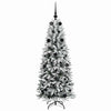 Kunstig juletre Hvit 63 x 63 x 150 cm PVC, plast, stål og PE