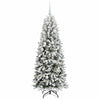 Kunstig juletre Hvit 63 x 63 x 150 cm PVC, plast, stål og PE