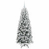 Kunstig juletre Hvit 63 x 63 x 150 cm PVC, plast, stål og PE