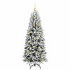 Kunstig juletre Hvit 63 x 63 x 150 cm PVC, plast, stål og PE
