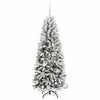 Kunstig juletre Hvit 63 x 63 x 150 cm PVC, plast, stål og PE