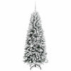 Kunstig juletre Hvit 63 x 63 x 150 cm PVC, plast, stål og PE