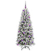 Kunstig juletre Hvit 63 x 63 x 150 cm PVC, plast, stål og PE