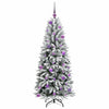 Kunstig juletre Hvit 63 x 63 x 150 cm PVC, plast, stål og PE