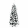 Kunstig juletre Hvit 73 x 73 x 180 cm PVC, plast, stål og PE