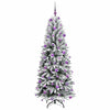 Kunstig juletre Hvit 73 x 73 x 180 cm PVC, plast, stål og PE