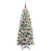 Kunstig juletre Hvit 73 x 73 x 180 cm PVC, plast, stål og PE