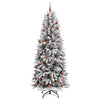 Kunstig juletre Hvit 78 x 78 x 210 cm PVC, plast, stål og PE