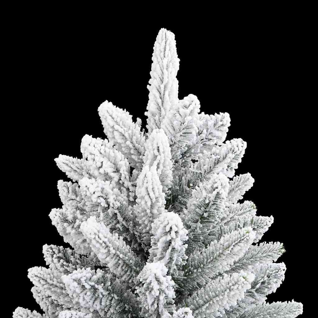 Kunstig juletre med 300 LED Hvit 210 cm PVC, plast, stål og PE