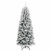 Kunstig juletre Hvit 78 x 78 x 210 cm PVC, plast, stål og PE