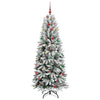 Kunstig juletre Hvit 78 x 78 x 210 cm PVC, plast, stål og PE