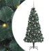 Kunstig Forsynt Juletre med Kule Sett grønn 150 cm PET