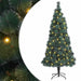 Kunstig forbelyst juletre med 300 LED grønn 180 cm PET