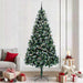 Kunstig juletre med 300 LED grønn 240 cm PVC og Stål og Plast