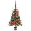 Juletre med 150 LED med stativ grønn 65 cm PE