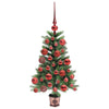 Juletre med 150 LED med stativ grønn 65 cm PE