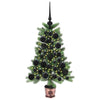 Juletre med 150 LED med stativ grønn 65 cm PE