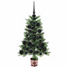 Juletre med 150 LED med stativ grønn 65 cm PE