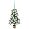 Juletre med 150 LED med stativ grønn 65 cm PE