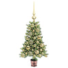 Juletre med 150 LED med stativ grønn 65 cm PE