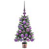 Juletre med 150 LED med stativ grønn 65 cm PE