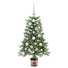 Juletre med 150 LED med stativ grønn 90 cm PE