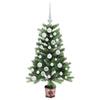 Juletre med 150 LED med stativ grønn 90 cm PE