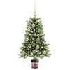 Juletre med 150 LED med stativ grønn 90 cm PE