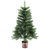 Juletre med 150 LED med stativ grønn 90 cm PE