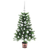 Juletre med 150 LED med stativ grønn 90 cm PE