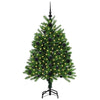 Juletre med 150 LED med stativ grønn 120 cm PE