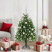 Juletre med 150 LED med stativ grønn 120 cm PE