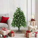 Juletre med 150 LED med stativ grønn 120 cm PE