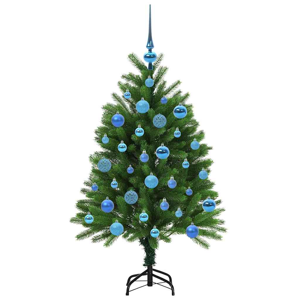 Juletre med 150 LED med stativ grønn 120 cm PE