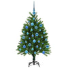 Juletre med 150 LED med stativ grønn 120 cm PE
