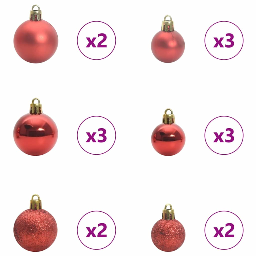 Juletre med 150 LED med stativ grønn 120 cm PE