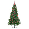 Juletre med 150 LED med stativ grønn 150 cm PE