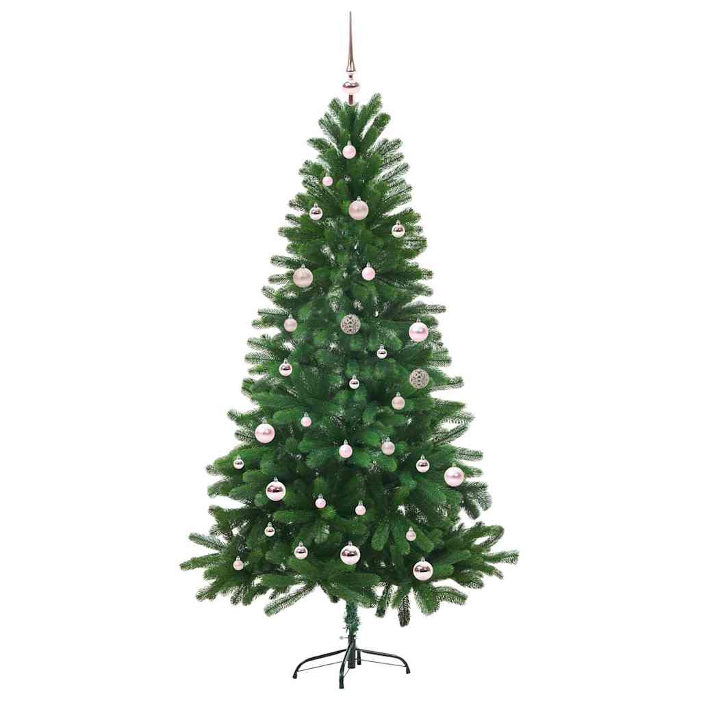 Juletre med 150 LED med stativ grønn 150 cm PE