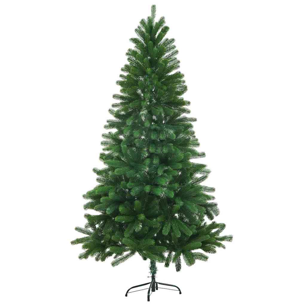 Juletre med 150 LED med stativ grønn 150 cm PE