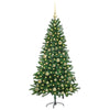 Juletre med 150 LED med stativ grønn 150 cm PE